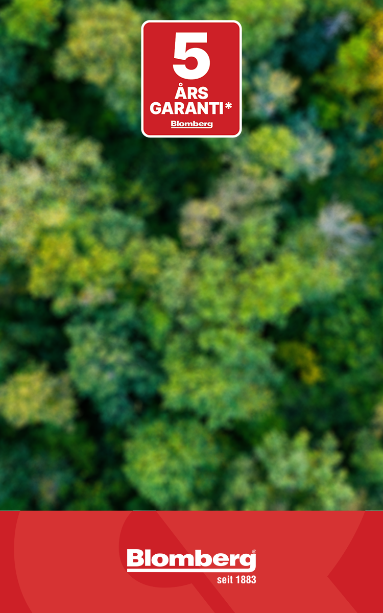 Blomberg giver nu mulighed for op til 5 års garanti