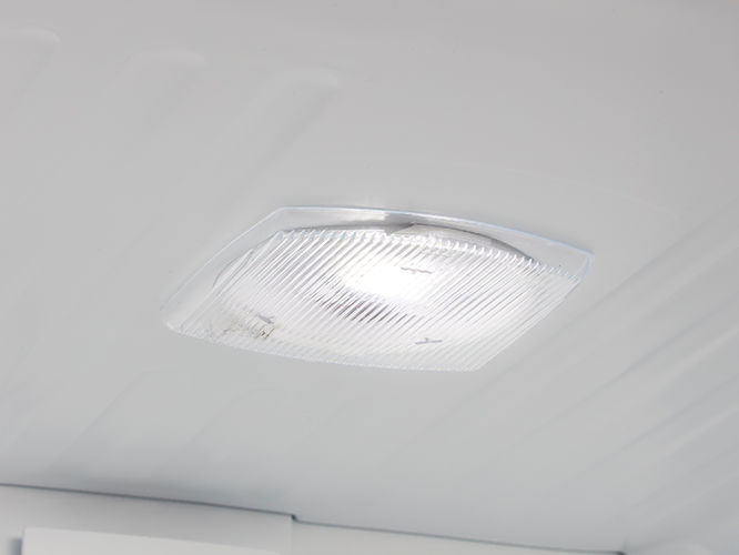 Belysning med hvitt LED-lys